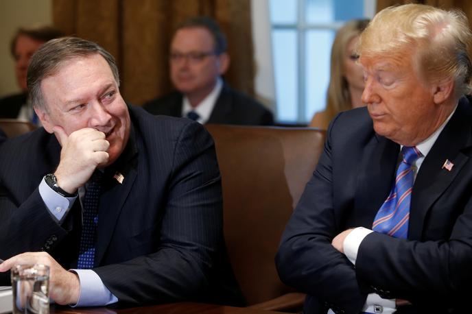 Mike Pompeo, Donald Trump | Foto Reuters