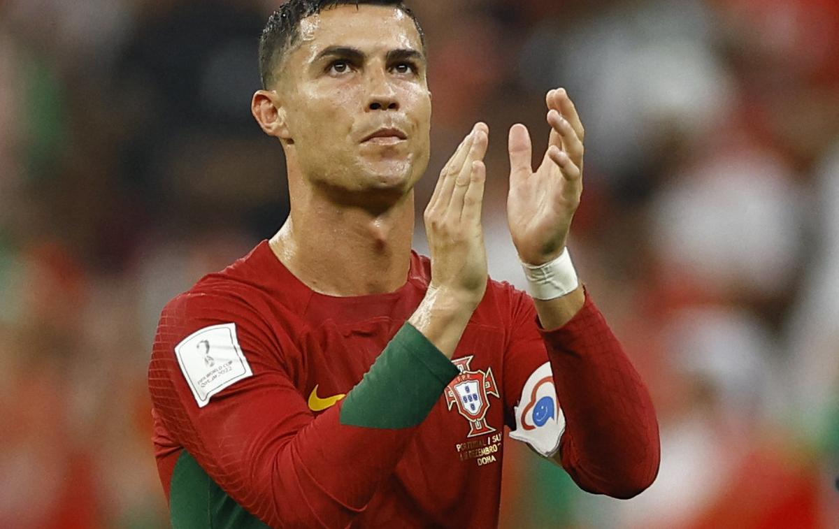 Cristiano Ronaldo | Cristiano Ronaldo je na tekmi proti Švici v igro vstopil šele v 74. minuti, ko je bil zmagovalec že znan. | Foto Reuters