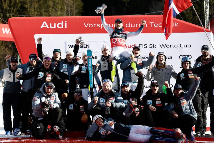 McGrath je novi vodilni v seštevku discipline. | Foto: Guliverimage