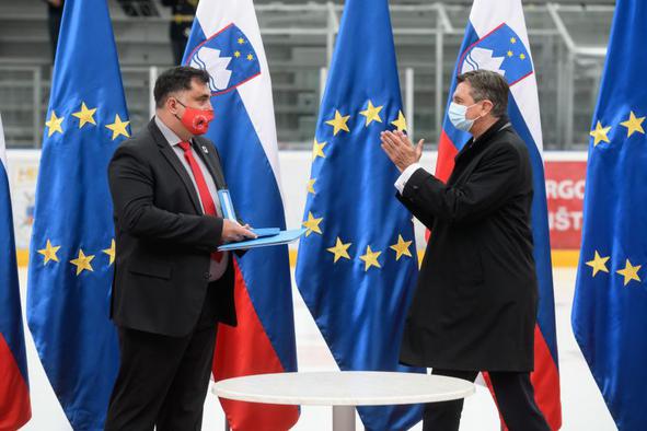 Državno odlikovanje za HDD Sij Acroni Jesenice