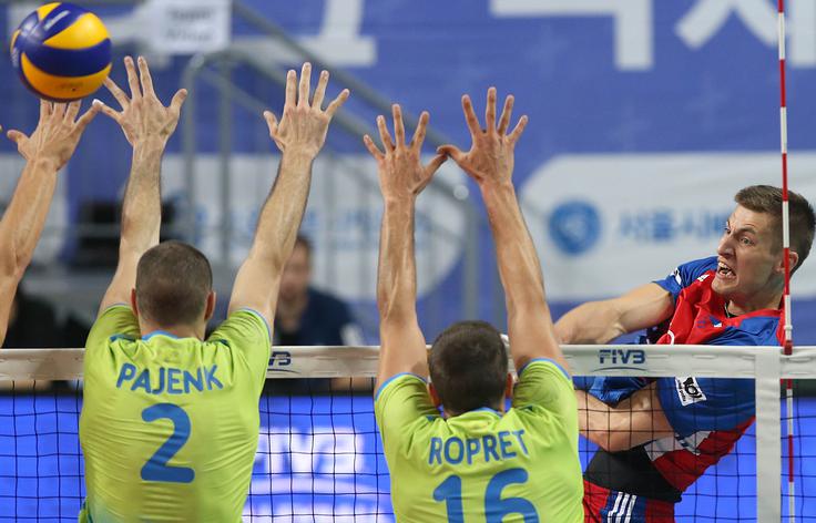 Gregor Ropret meni, da so prikazali najboljšo predstavo na turnirju. | Foto: FIVB
