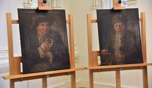 Ljubljana: sliki je našel po naključju, zdaj ju je prodal za 140 tisoč evrov
