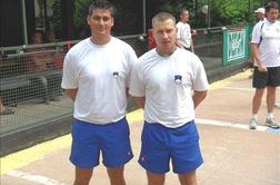 Davor Janžič in Dejan Tonejc med osmerico
