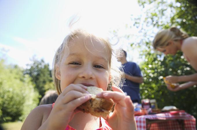 Z majhnimi otroki bomo težko sproščeno uživali v prestižni restavraciji, medtem ko bo piknik na prostem neizmerno zabaven. | Foto: Thinkstock