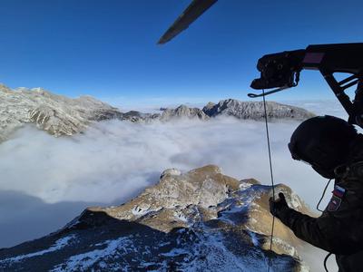 Mlada planinca zgrešila kamin na Mišelj vrh in obtičala