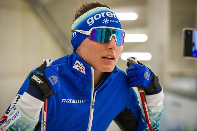 Eva Urevc se je že preizkusila v biatlonu.  | Foto: Urban Meglič/Sportida