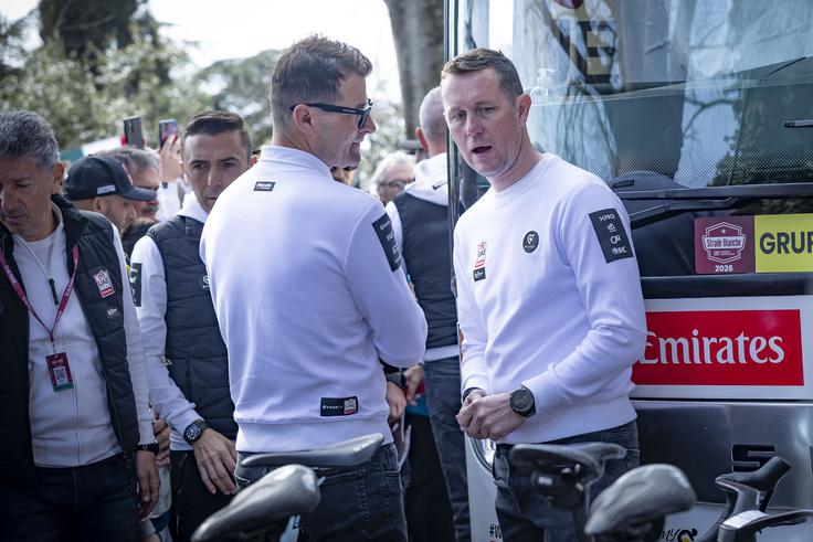 Boštjan Kavčnik je v ekipo UAE Emirates prišel tudi na željo Andreja Hauptmana, a se je moral kljub temu najprej dokazati. | Foto: Ana Kovač
