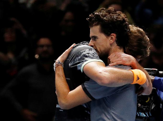 Prijateljski objem po velikem finalu | Foto: Reuters