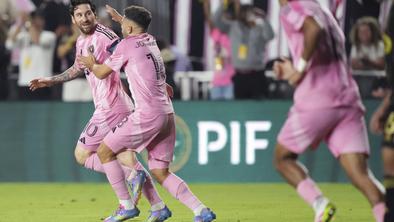 Lionel Messi z dvema goloma popeljal Inter Miami v polfinale