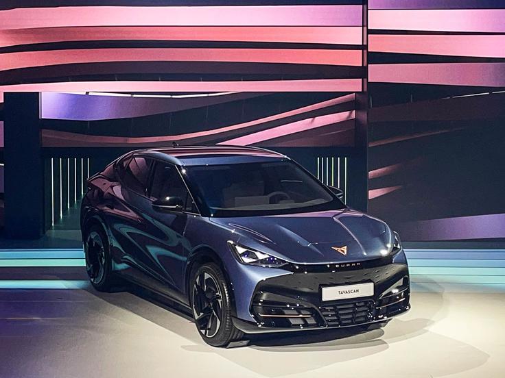 Ob terramarju so pri Cupri pokazali tudi električni kupejevski SUV tavascan. | Foto: Gašper Pirman