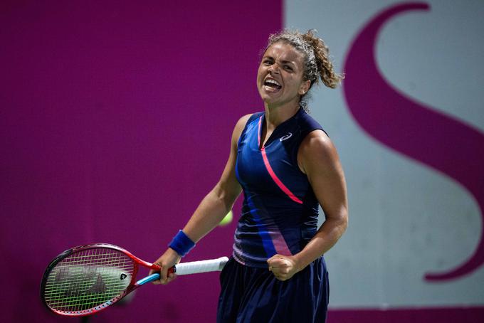 Italijanka je prvič osvojila turnir WTA. | Foto: Vid Ponikvar