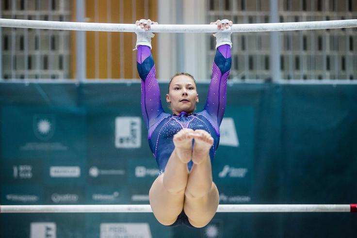Lucija Hribar je s 17. mestom dosegla najboljšo slovensko uvrstitev. | Foto: Grega Valančič/Sportida