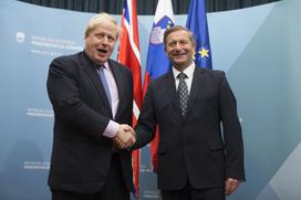 Boris Johnson in Karl Erjavec