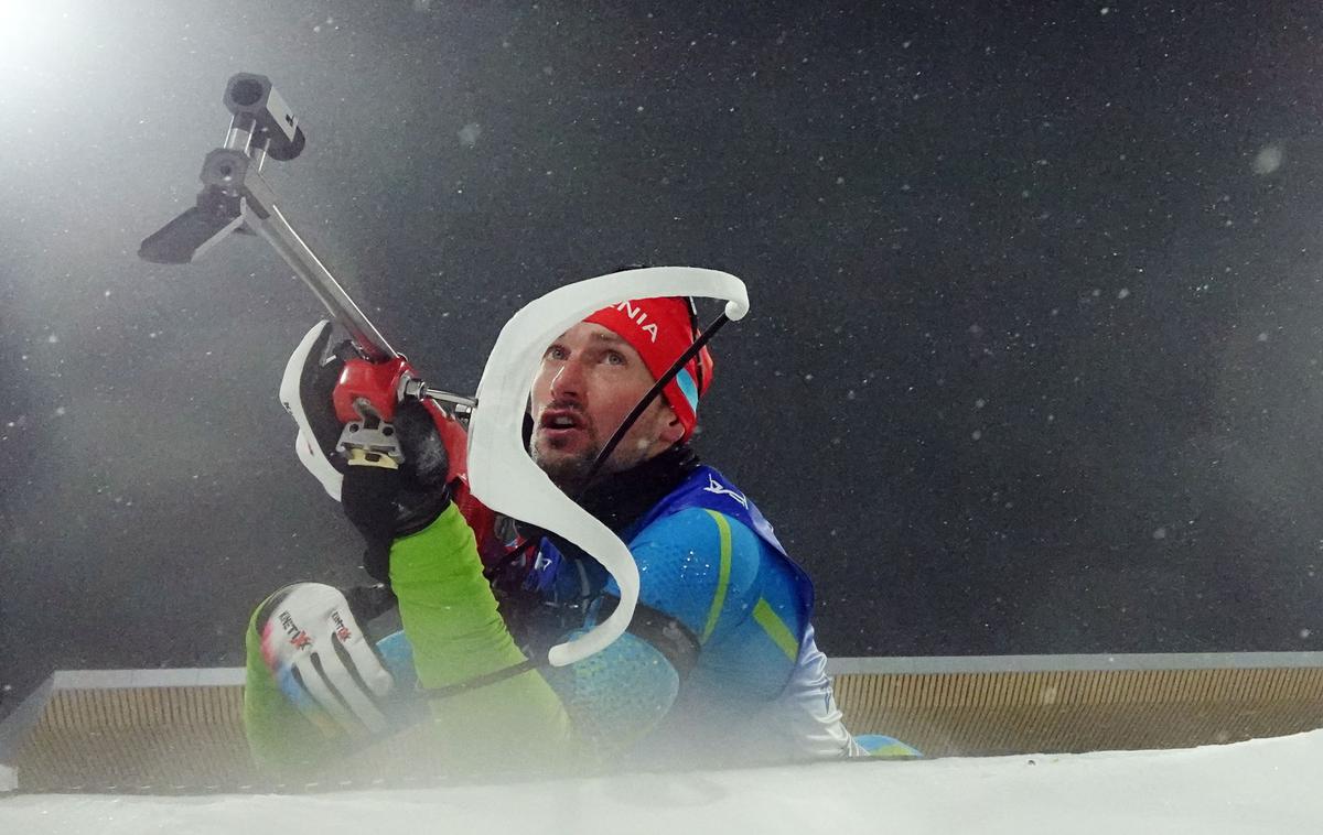 Jakov Fak, Peking | Jakov Fak je moral danes petkrat v kazenski krog, zasledovalno tekmo je končal na 29. mestu. | Foto Guliverimage