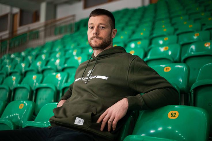 Jan Urbas je otrok Olimpije, a zadnji dve desetletji je igral v tujini, zadnjih devet sezon pri nemškem prvoligašu Fischtown Pinguins. | Foto: Domen Jančič/HK Olimpija
