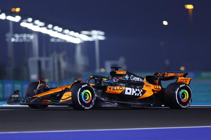 Katar Lando Norris McLaren | Oscar Piastri je dobil edini prosti trening v Katarju. | Foto Reuters