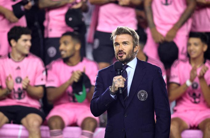 Solastnik Interja David Beckham je lahko zelo zadovoljen z uspehi nogometašev v rožnatih dresih v tej sezoni. | Foto: Reuters