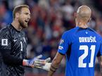 kvalifikacije za SP slovenska nogometna reprezentanca Jan Oblak Vanja Drkušić