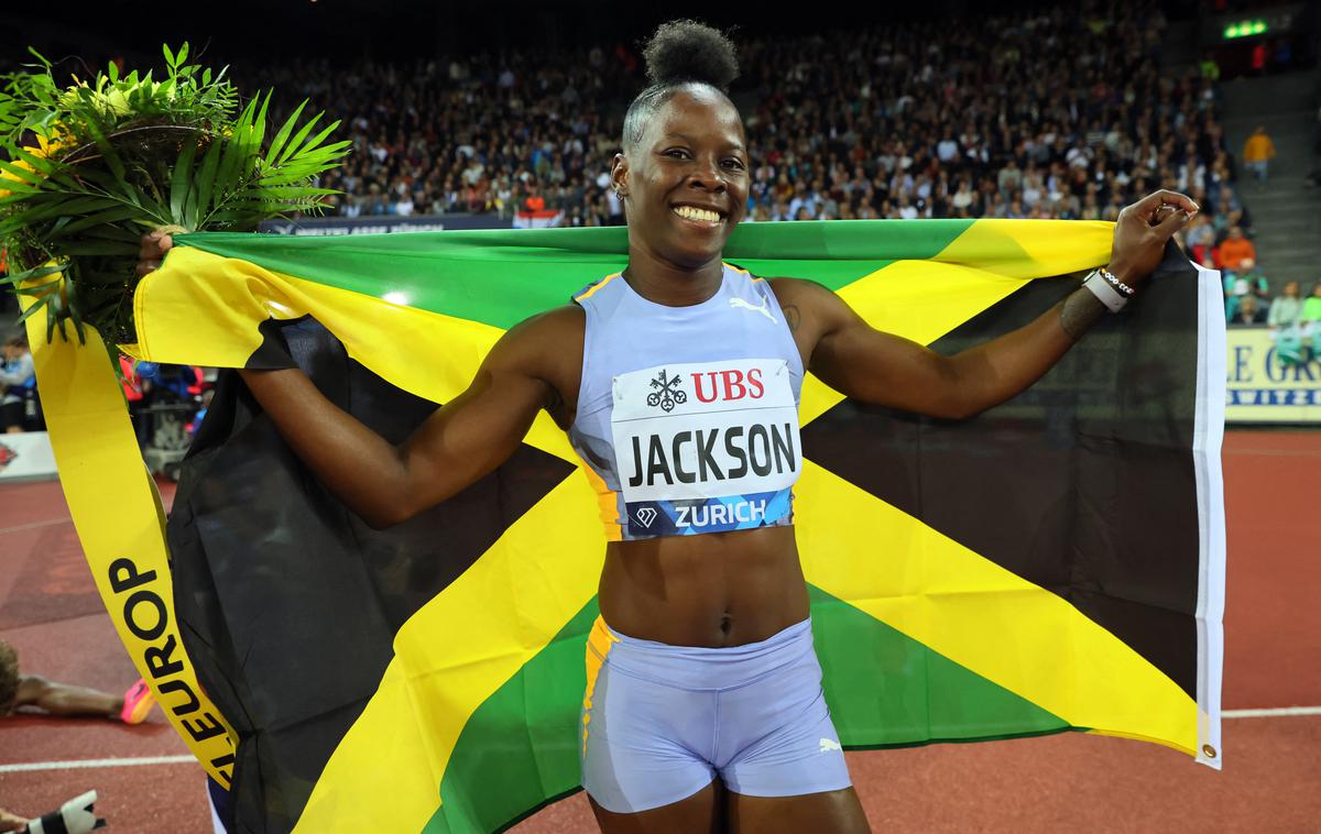 Shericka Jackson | Shericka Jackson je dvakratna svetovna prvakinja na 200 metrov. | Foto Reuters