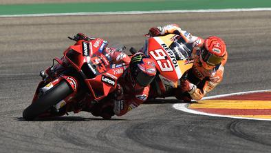 Italijan do premierne zmage v motoGP