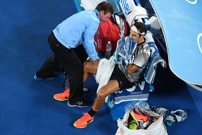 Prepričan je, da je Federer na OP Avstralije upravičeno zahteval zdravniško pomoč. | Foto: Guliverimage/Getty Images
