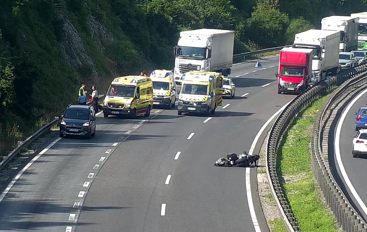Prometna nesreča | Foto Promet.si / Facebook