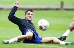 Ronaldo že na klopi, drevi brez Riberyja in Sneijderja