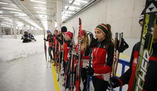 Nordijski center v Planici prvič v pričakovanju smučarskih tekačev