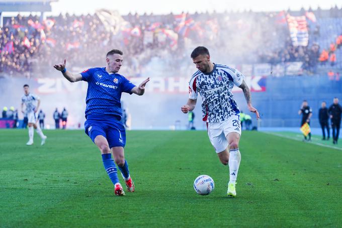 Jan Mlakar je nedavno gostoval v Zagrebu in v večnem hrvaškem derbiju pri Dinamu (2:2) s Hajdukom osvojil točko. | Foto: Guliverimage