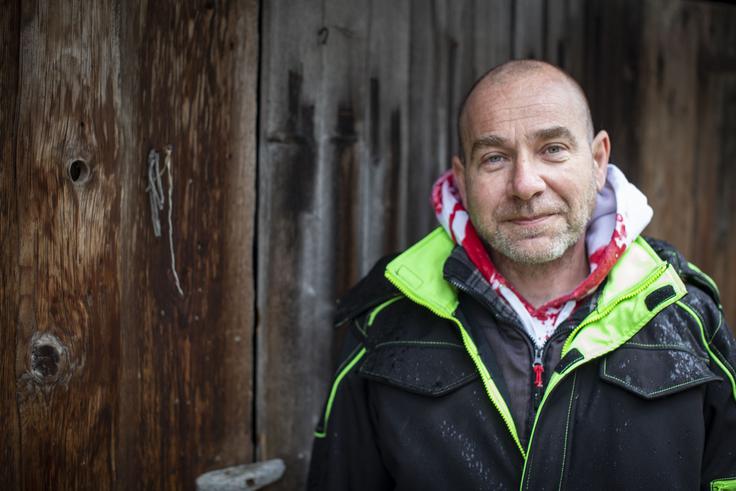 Jure Bedenk, kozjerejec, Bloke. Jure Bedenk, kozjerejec, Bloke. | Foto: Bojan Puhek