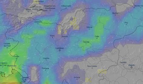 Slabo vreme, nato pa še temperaturni obrat #animacija