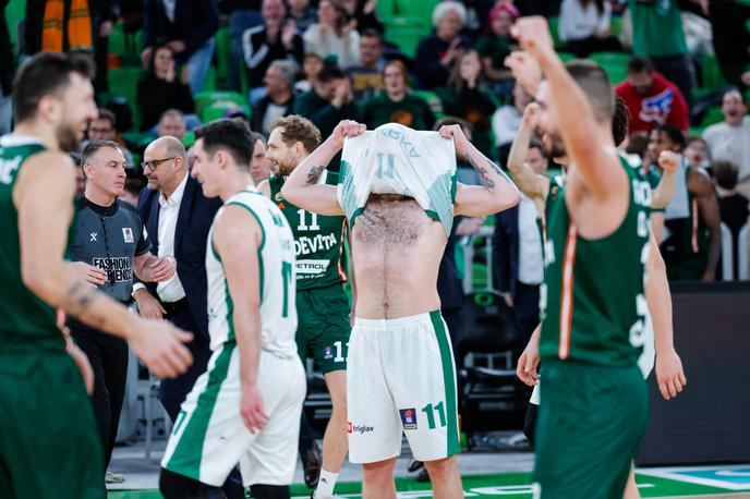 Cedevita Olimpija : Krka | Krka je na zadnji tekmi proti Cedeviti Olimpiji izgubila po podaljšku. | Foto Aleš Fevžer