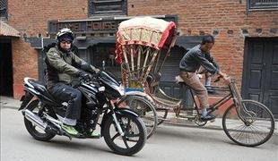 Z azijskimi motocikli po Nepalu
