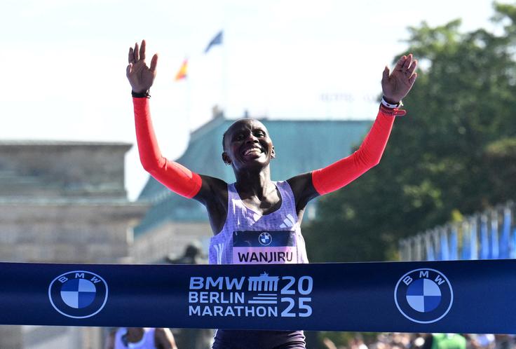 Rosemary Wanjiru je bila najhitrejša v Berlinu. | Foto: Reuters