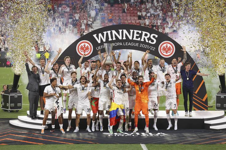 Eintracht Frankfurt liga Europa prvaki | Foto: Guliverimage/Vladimir Fedorenko