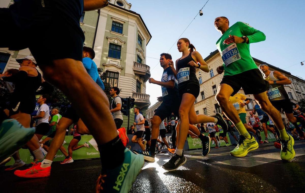 Ljubljanski maraton 2023 | Na 28. Ljubljanski maraton je prijavljenih rekordno število tujih tekačev. | Foto Anže Malovrh/STA