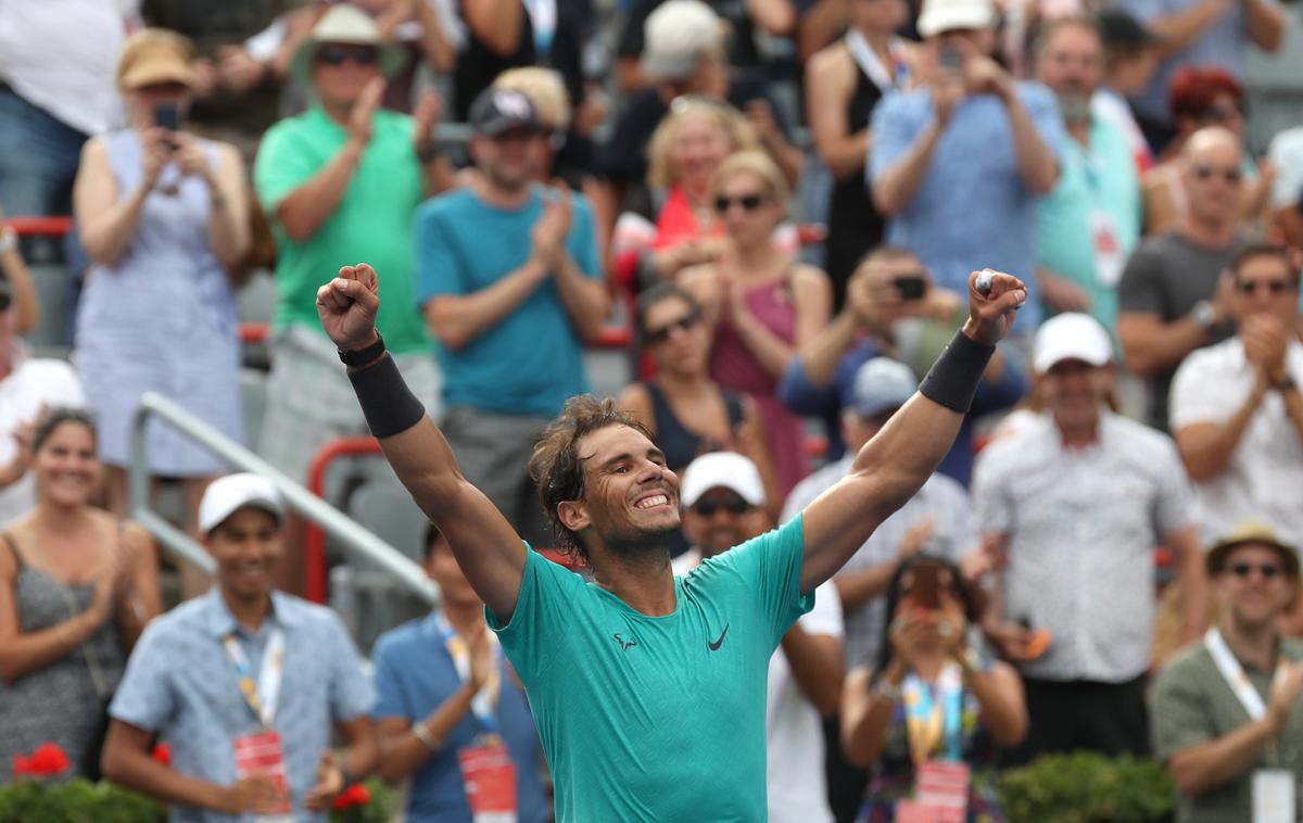 Rafael Nadal | Rafael Nadal se je v finalu znesel nad ruskim tekmecem. | Foto Reuters