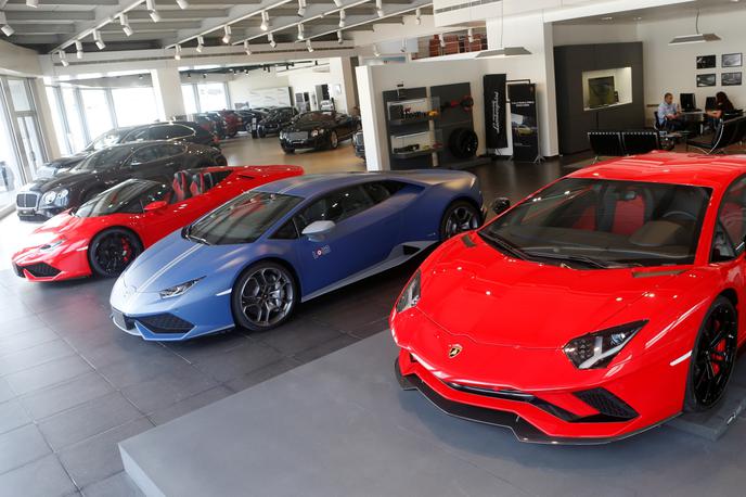 Luksuzni avtomobili, Lamborghiniji | Foto Reuters