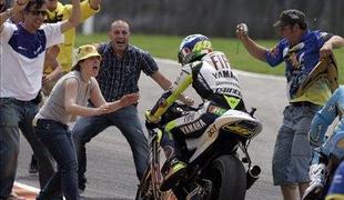 Rossi zanesljivo slavil na domačem terenu