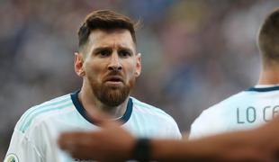 Lionelu Messiju tri mesece suspenza v argentinskem dresu