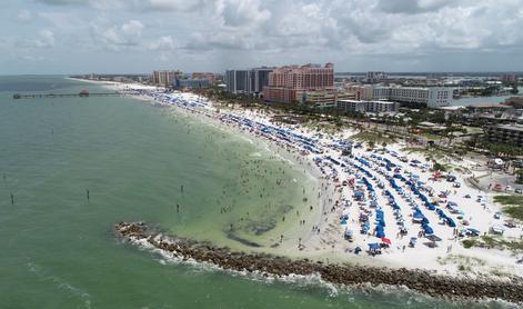 Rekordna temperatura morja na Floridi