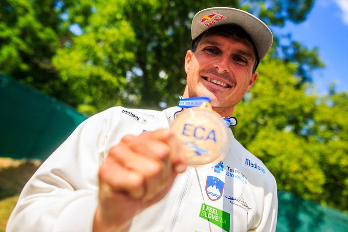 Peter Kauzer je letos osvojil naslov evropskega prvaka. | Foto: Grega Valančič / Sportida