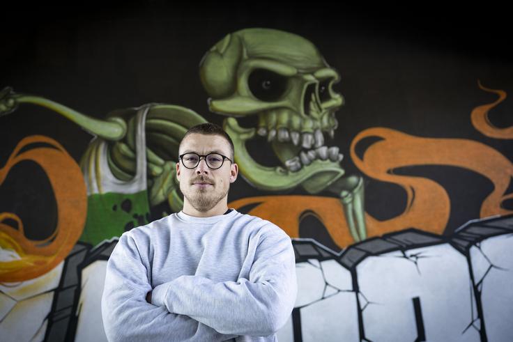 Nejc Vidmar Zaradi življenjskega projekta je stopil v projekt z Olimpijskim komitejem Slovenije in tudi Nogometno zvezo Slovenijo. | Foto: Ana Kovač