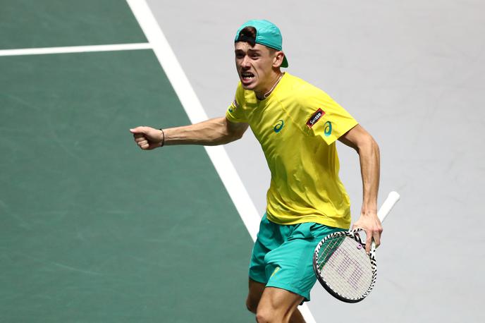 Alex de Minaur | Alex de Minaur je Avstralcem zagotovil zmago. | Foto Reuters