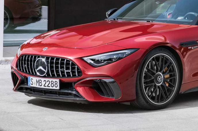 Mercedes SL | Mercedes-Benz je v prvih treh četrtinah leta globalno dostavil 1,5 milijona osebnih avtomobilov, kar je bilo šest odstotkov pod lansko ravnjo. | Foto Mercedes-Benz