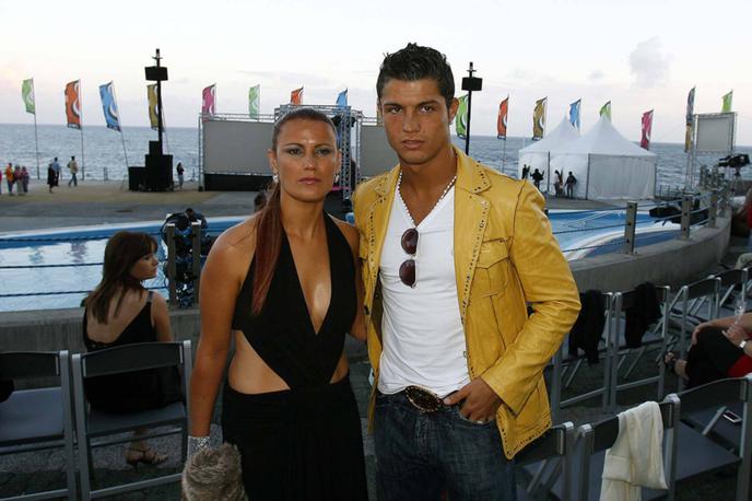 Elma Ronaldo | Elma Aveiro z bratom Cristianom leta 2007. | Foto Guliverimage/Imago Sports