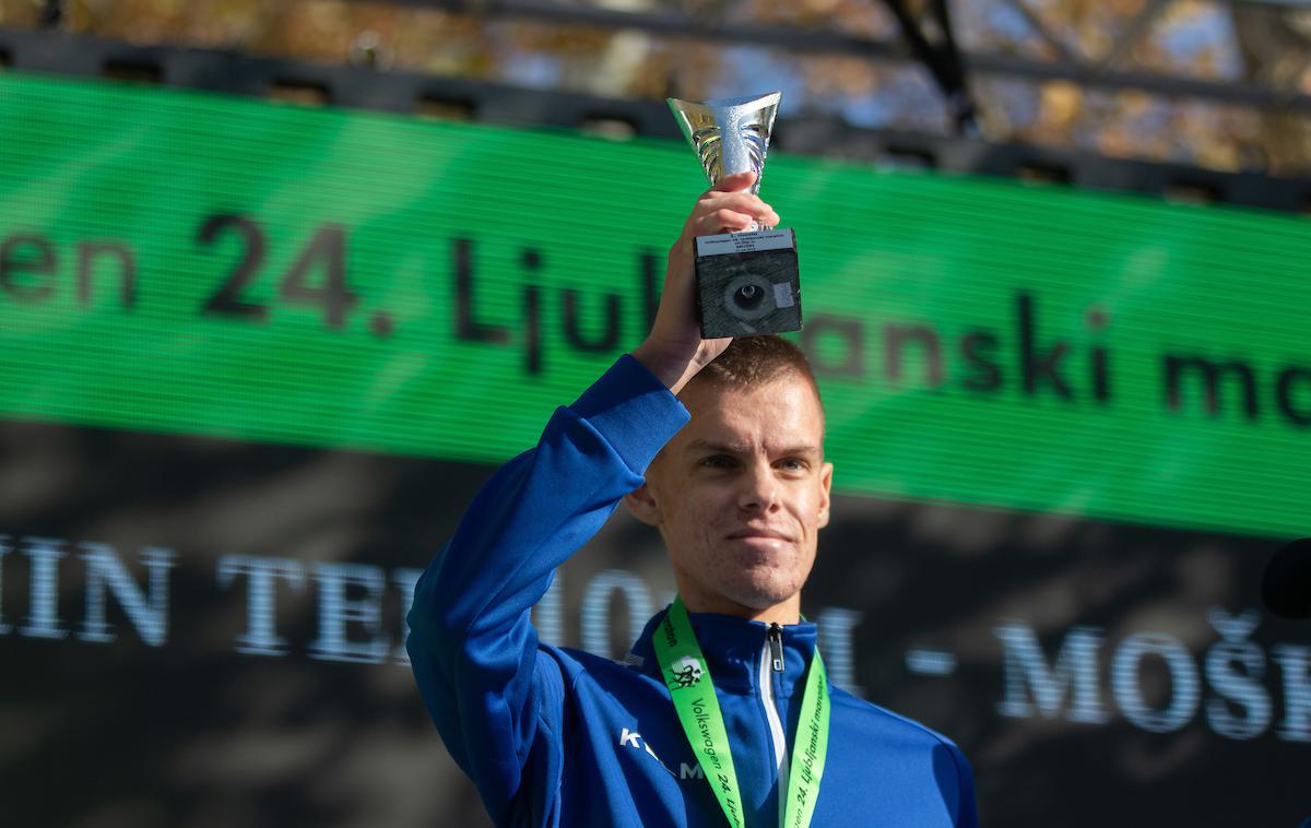 24. Ljubljanskega maraton: 10 kilometrov | Jan Kokalj je bil najboljši že tretjič zapored. | Foto Sportida