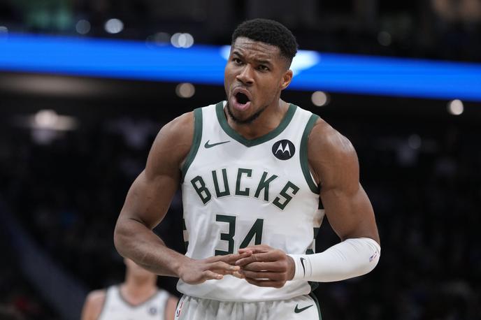 Giannis Antetokounmpo | Giannis Antetokounmpo je stisnil zobe in pomagal svojemu moštvu do zmage. | Foto Guliverimage