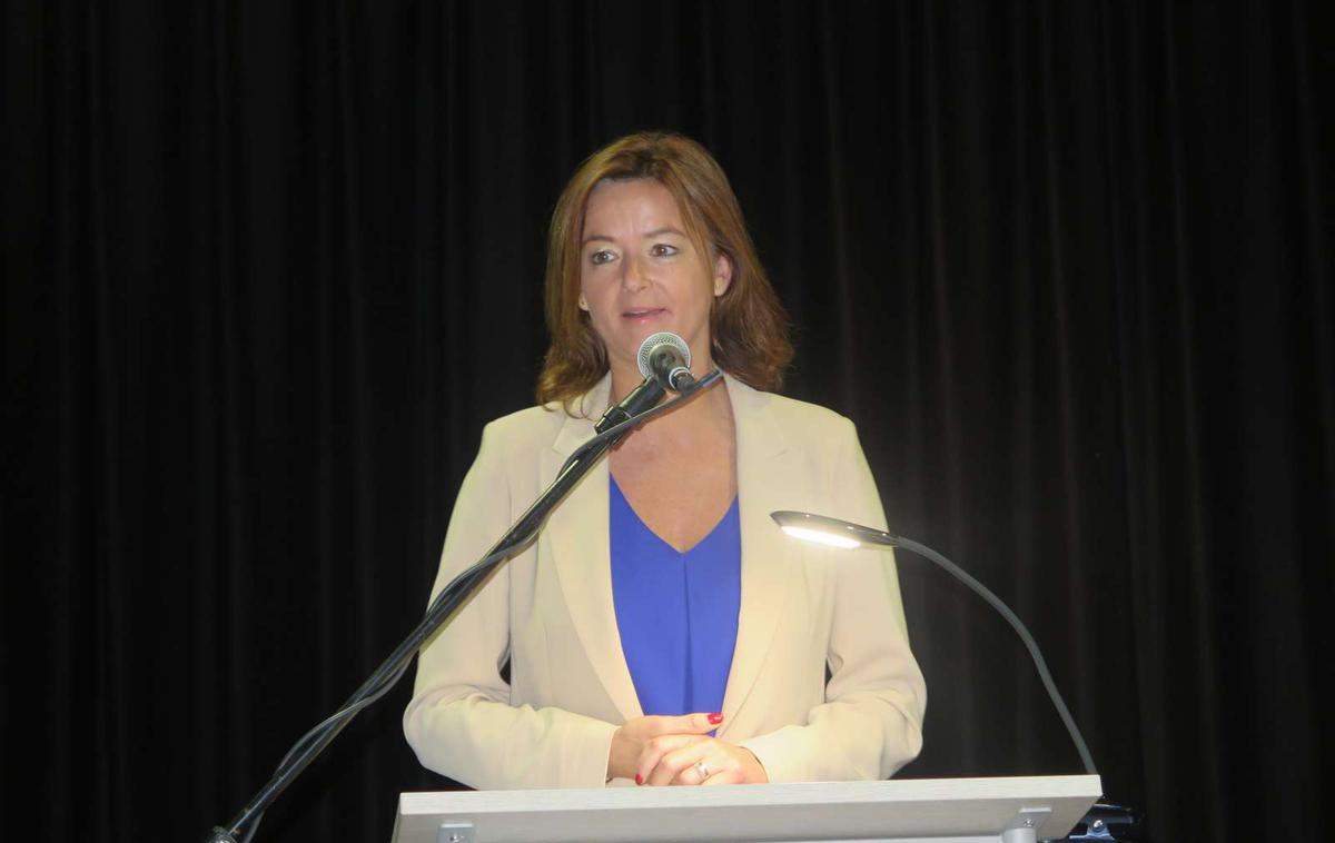 Tanja fajon | Tanja Fajon je prva ženska na čelu SD, ki so ji delegati podelili drugi mandat. | Foto STA
