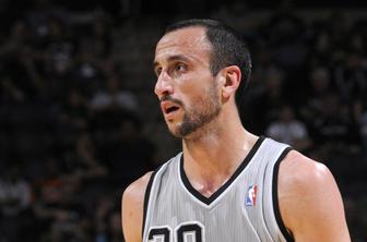Ginobili na stranskem tiru